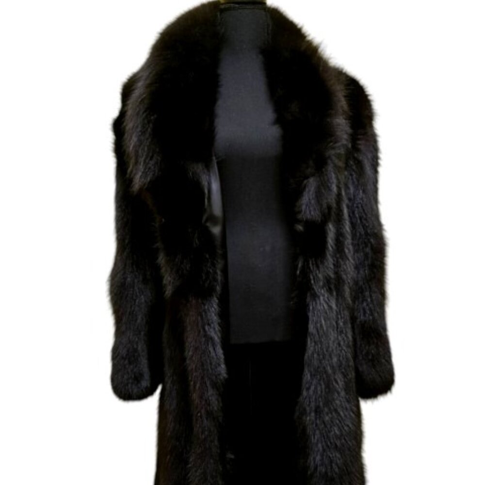 Black Mink Coat